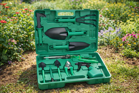 Kit Multifuncional Com Ferramentas Para Jardinagem.