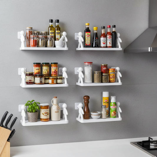 Suporte Prateleira Organizador de Cozinha, Banheiro ou Lavanderia.
